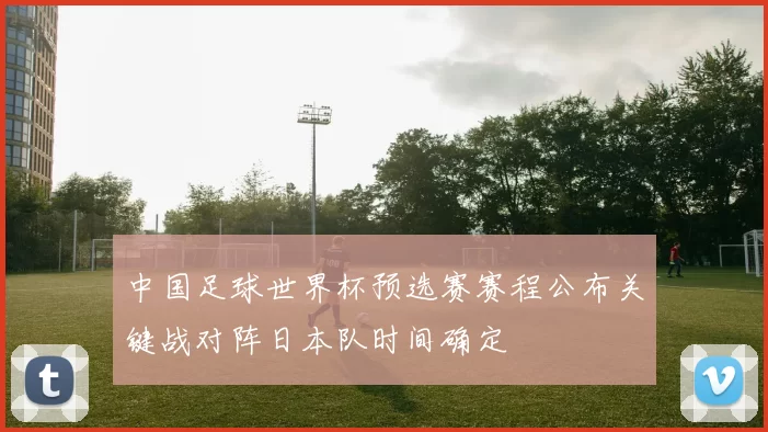 中国足球世界杯预选赛赛程公布关键战对阵日本队时间确定