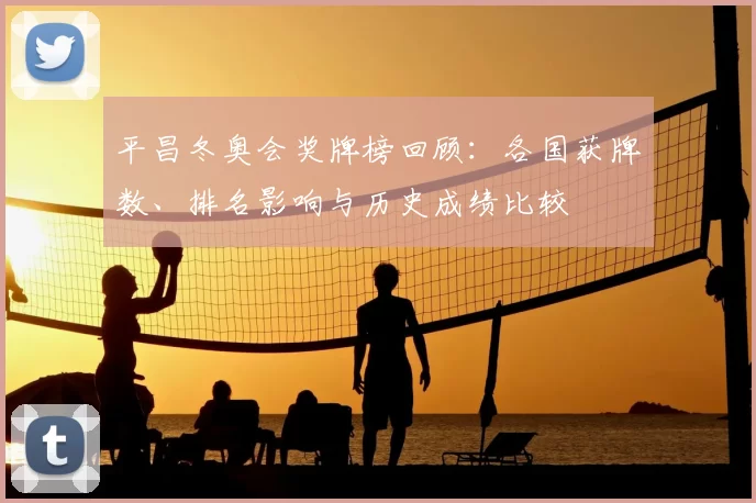 平昌冬奥会奖牌榜回顾:各国获牌数、排名影响与历史成绩比较